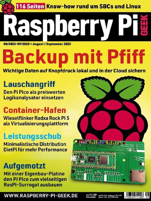 Title details for Raspberry Pi Geek by Computec Media GmbH - Available